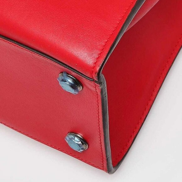 Louis Vuitton Red Smooth Leather City Steamer MM Bag - Picture 10 of 12